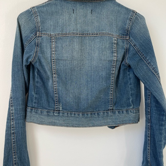 Bullhead black denim jacket size xs - Picture 4 of 4